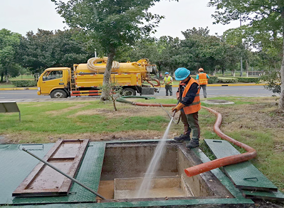 平远化油池清理